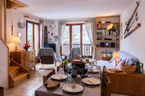 Résidence Le Rocher - Chalet mitoyen spacieux · vue sur le glacier · Parking privatif 3 places MAE-0384